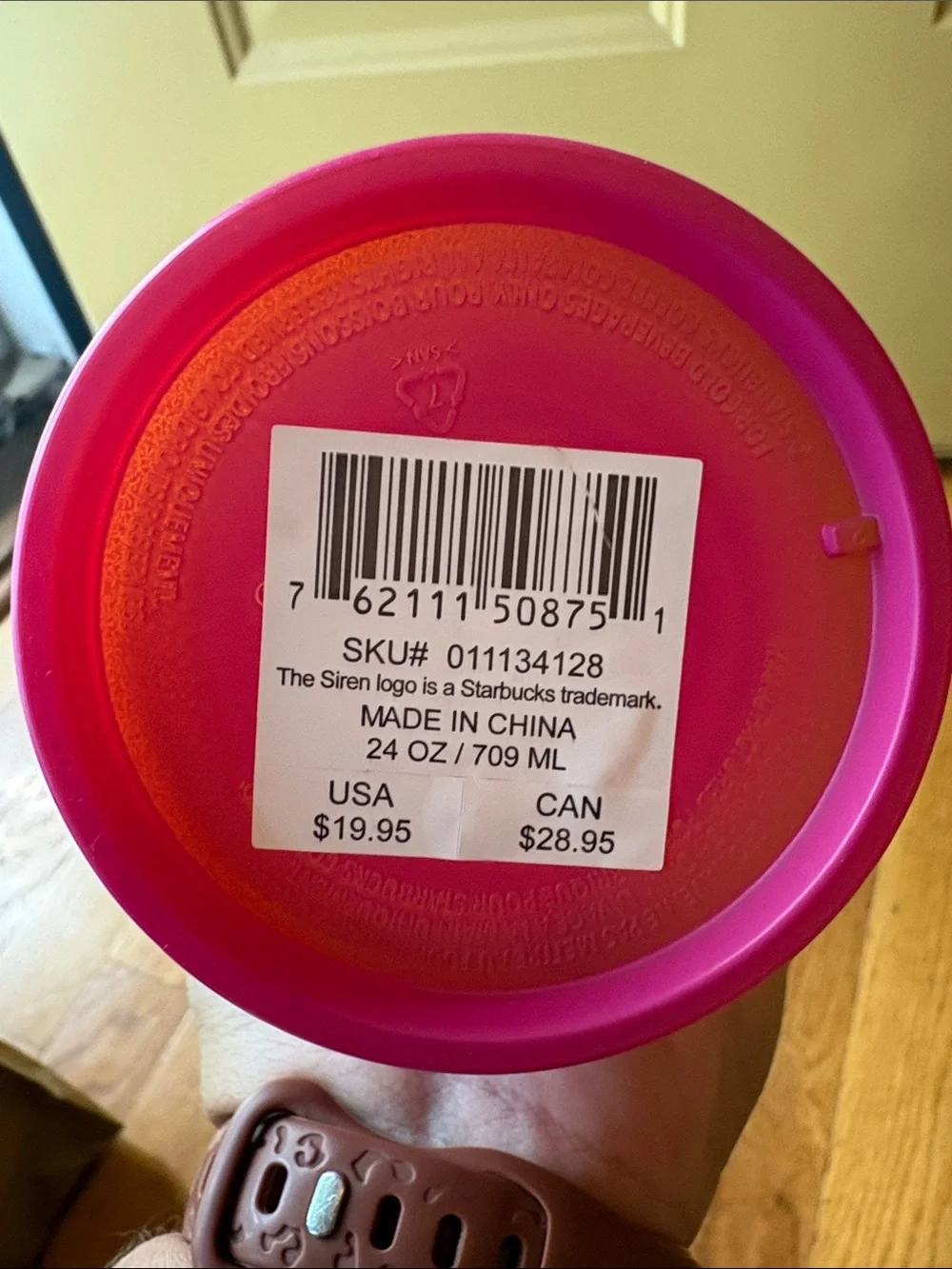Starbucks Gradient Green Yellow Pink Studded Tumbler with Orange Straw